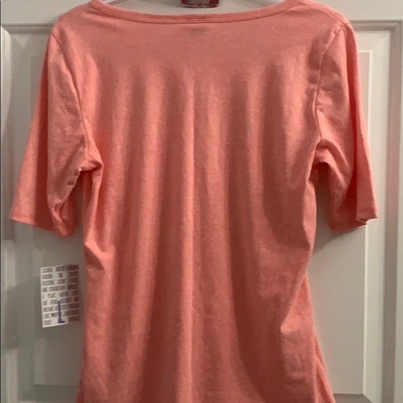 BEAUTIFUL LARGE PEACH LULAROE GIGI - Picture 6 of 7